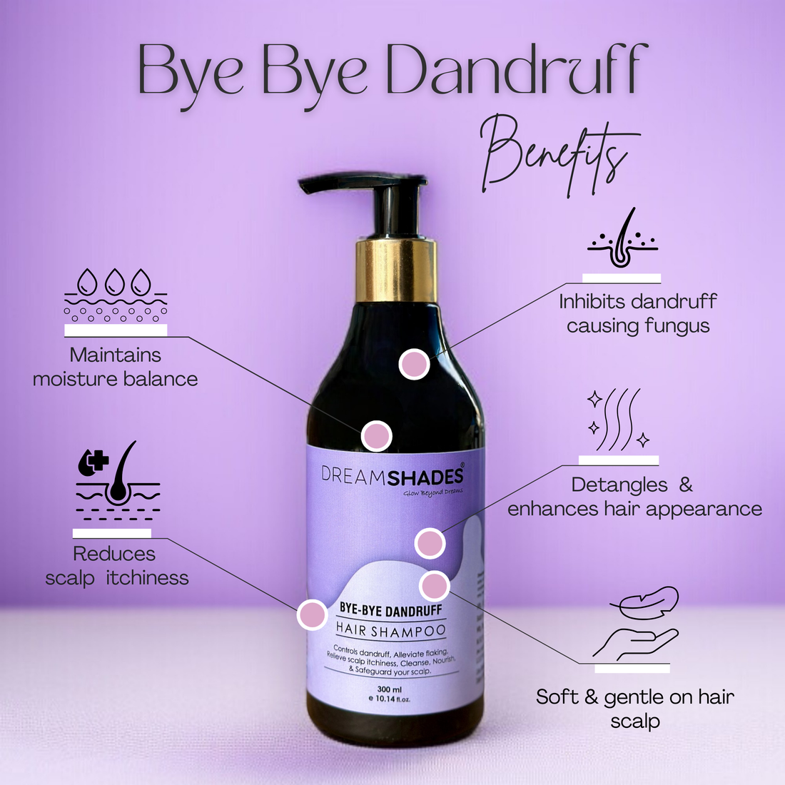 Bye-Bye Dandruff Hair Shampoo